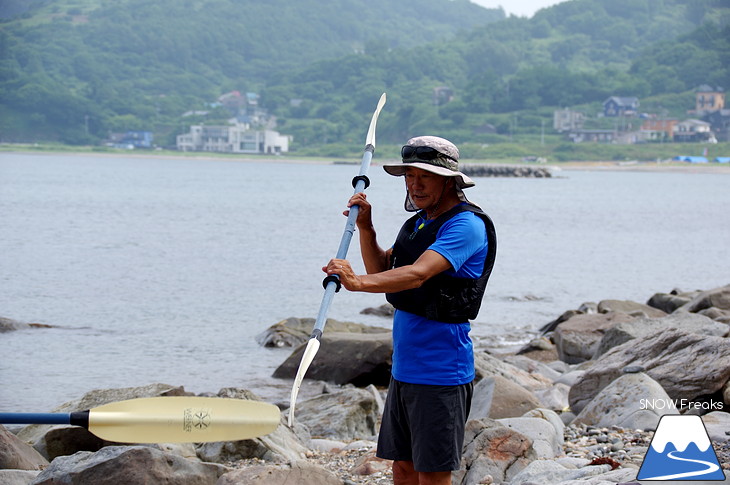 真夏の北海道・小樽塩谷 シーカヤックで目指せ『青の洞窟』！